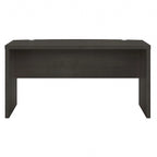 Bureau d'angle 60W, blanc pur / gris / anthracite, une personne