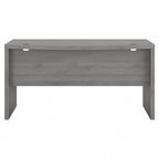 Bureau d'angle 60W, blanc pur / gris / anthracite, une personne