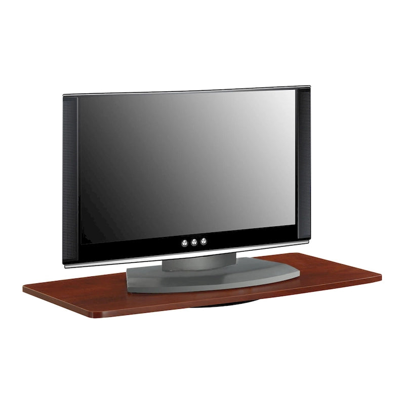 Rehausseur TV pivotant à 360° à niveau unique XL noir/cerise/blanc, pour 1 TV jusqu'à 37 po.