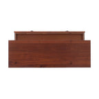 Console marron, un tiroir, 1 personne