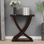 Console Criss-Cross, Expresso/Blanc, montage par 1 personne