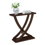 Console Criss-Cross, Expresso/Blanc, montage par 1 personne