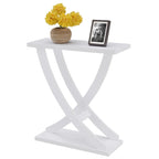 Console Criss-Cross, Expresso/Blanc, montage par 1 personne