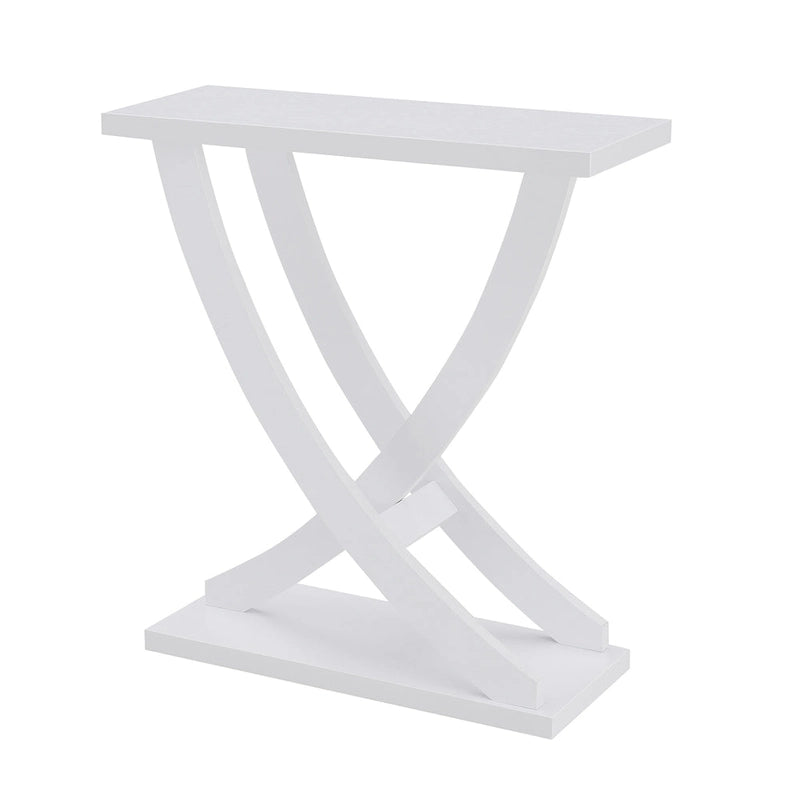 Console Criss-Cross, Expresso/Blanc, montage par 1 personne