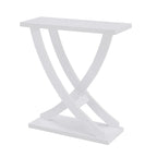 Console Criss-Cross, Expresso/Blanc, montage par 1 personne
