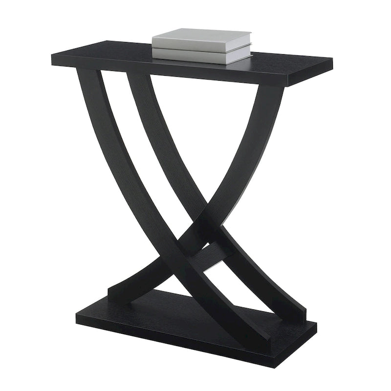 Console Criss-Cross, Expresso/Blanc, montage par 1 personne