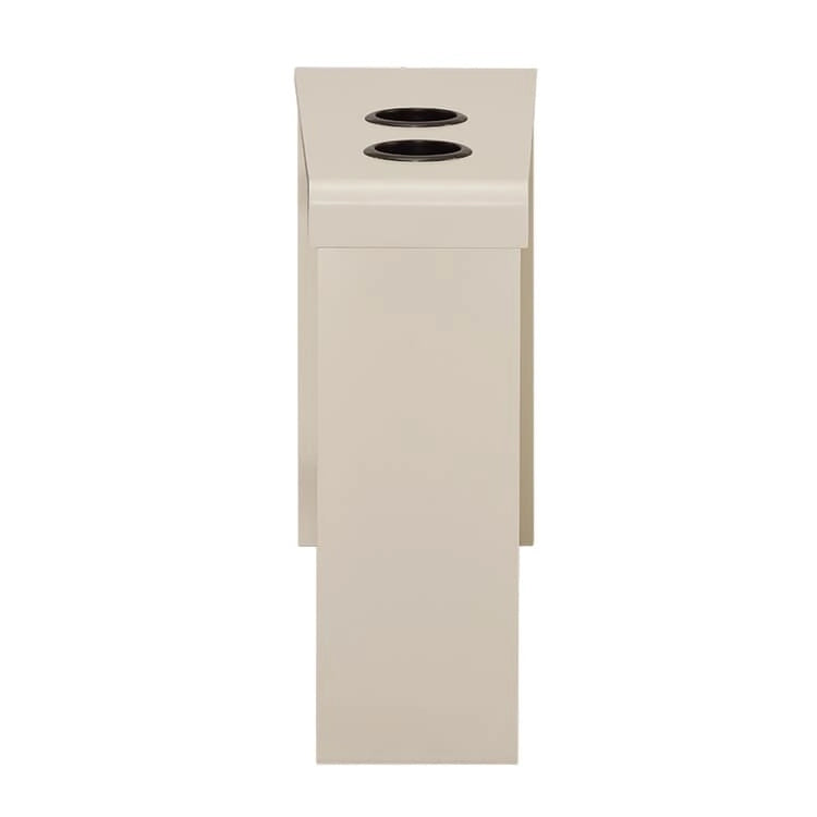 Table d'appoint à 2 niveaux avec station de charge, couleurs cerisier/expresso/noir/crème/blanc, pour 1 personne