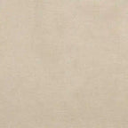 Tête de lit capitonnée en velours bleu/crème (lit King Size pour 1 ou 2 personnes)