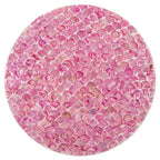 Table d'appoint ronde rose foncé, motif écaille de poisson, 1 pièce