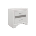 Ensemble de lit plateforme de rangement en similicuir à paillettes blanc et argent (4 pièces, très grand lit/grand lit)