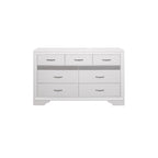 Ensemble de lit plateforme de rangement en similicuir à paillettes blanc et argent (4 pièces, très grand lit/grand lit)