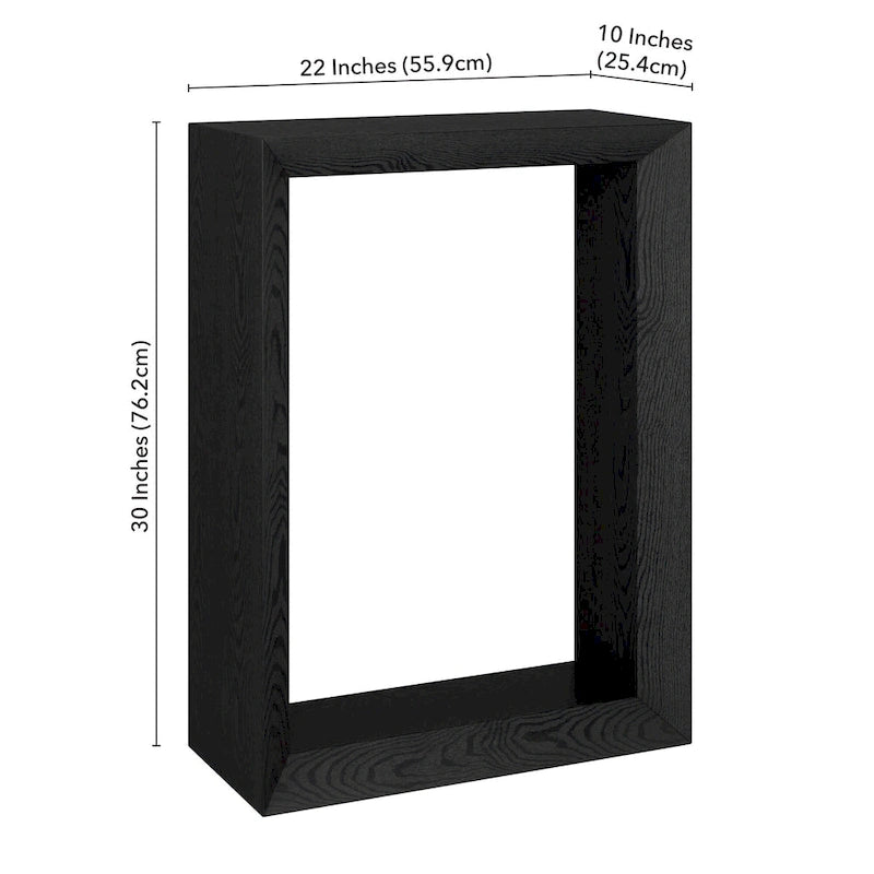 Console rectangulaire de 22 po de large – Multicolore, une place