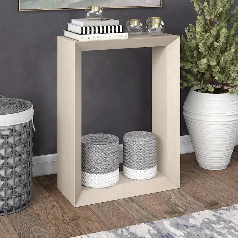 Console rectangulaire de 22 po de large – Multicolore, une place