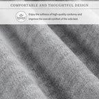 Canapé-lit convertible beige/gris – 2 places